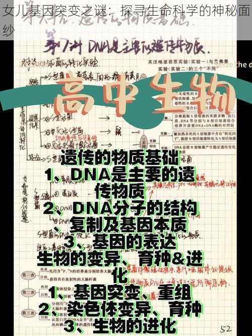 女儿基因突变之谜:探寻生命科学的神秘面纱