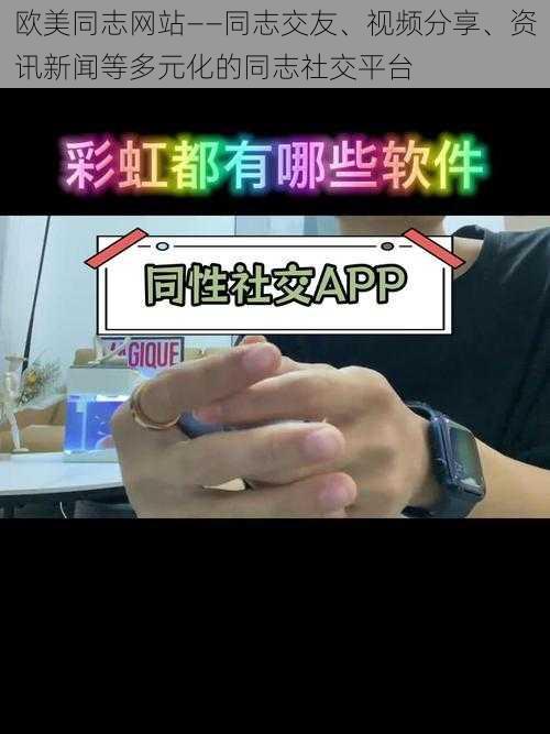 欧美同志网站——同志交友、视频分享、资讯新闻等多元化的同志社交平台