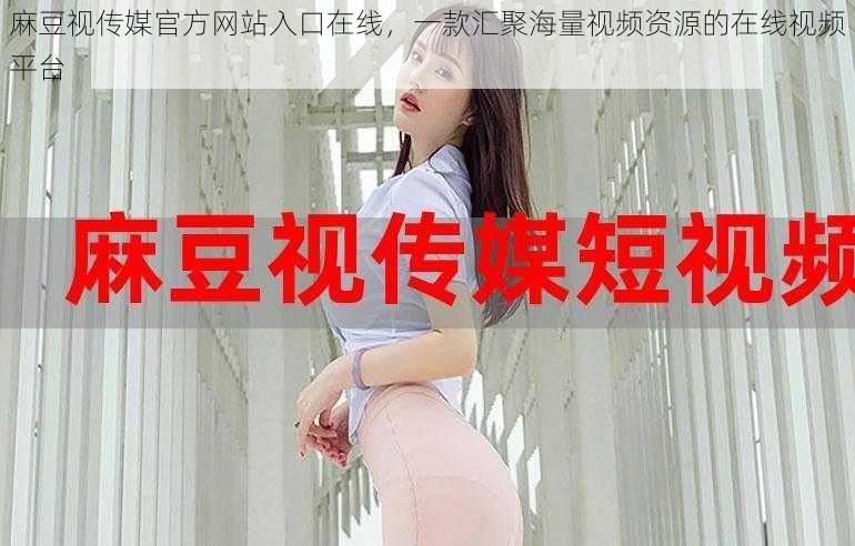 麻豆视传媒官方网站入口在线,一款汇聚海量视频资源的在线视频平台