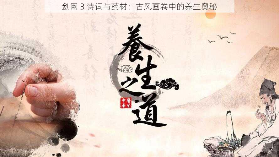 剑网 3 诗词与药材:古风画卷中的养生奥秘