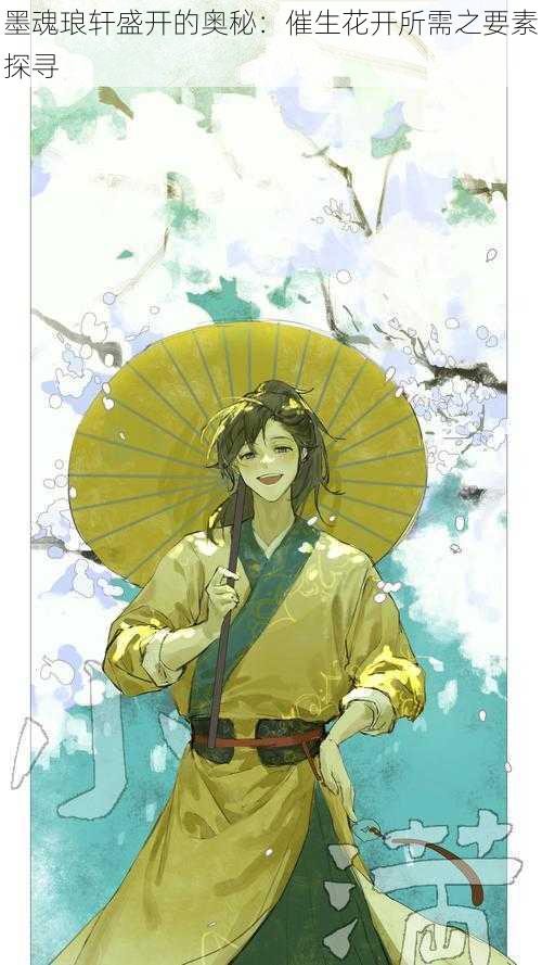 墨魂琅轩盛开的奥秘:催生花开所需之要素探寻